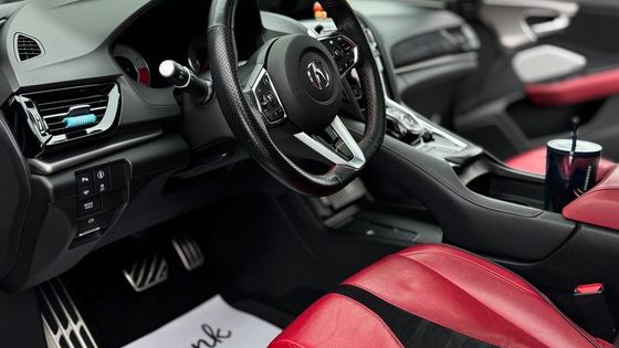 Acura RDX interior after a Deep Interior Detail